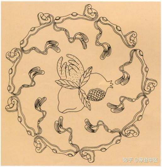 为 "福寿" 的象征,例如中华祥纹当中就有一幅很经典的图纹"三多九如"