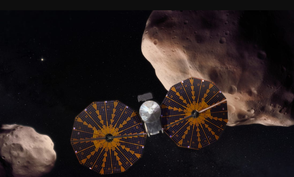 nasa的露西号成功发现了第9颗小行星