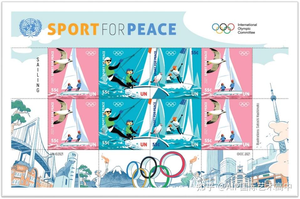 2021东京奥运会手工图片