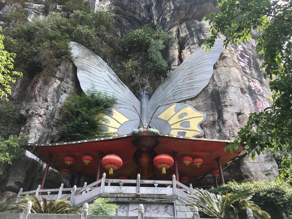 清明节旅游景点推荐  阳朔蝴蝶泉旅游攻略 低音号免费语音导游