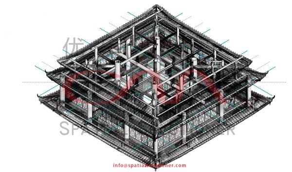 木结构建筑物逆向建模