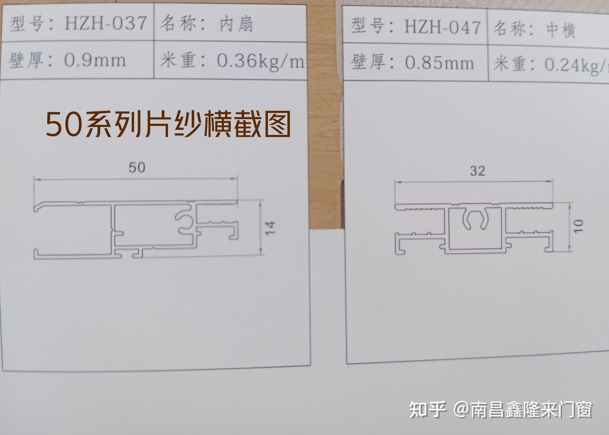 隐形纱窗配件名称图片