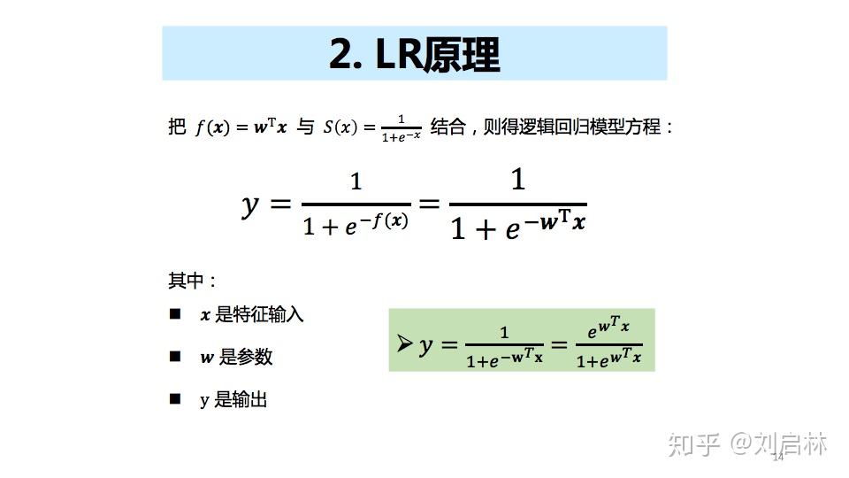lr逻辑回归模型的原理公式推导python实现和应用