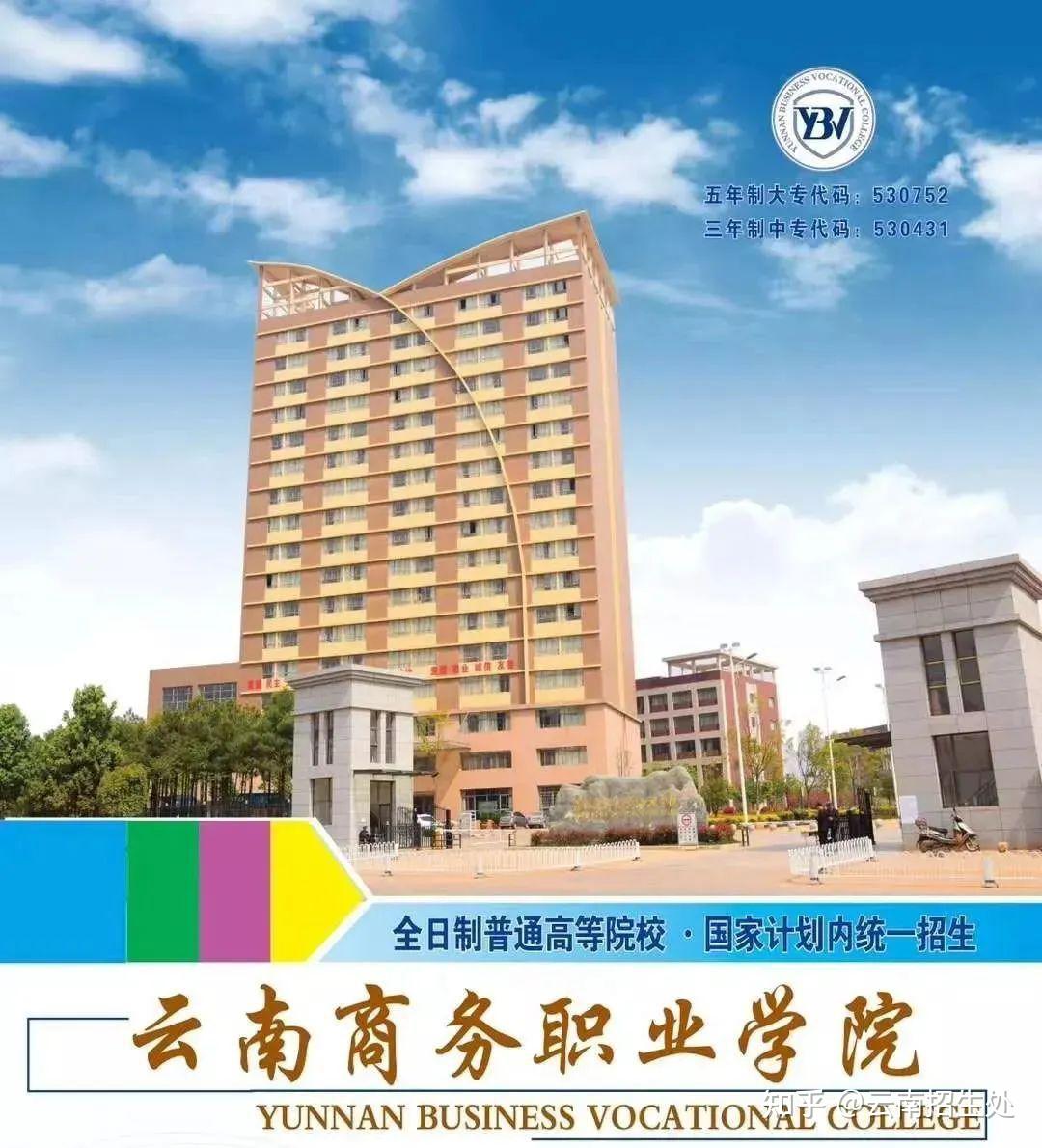 云南商务职业学院2022年招生简章