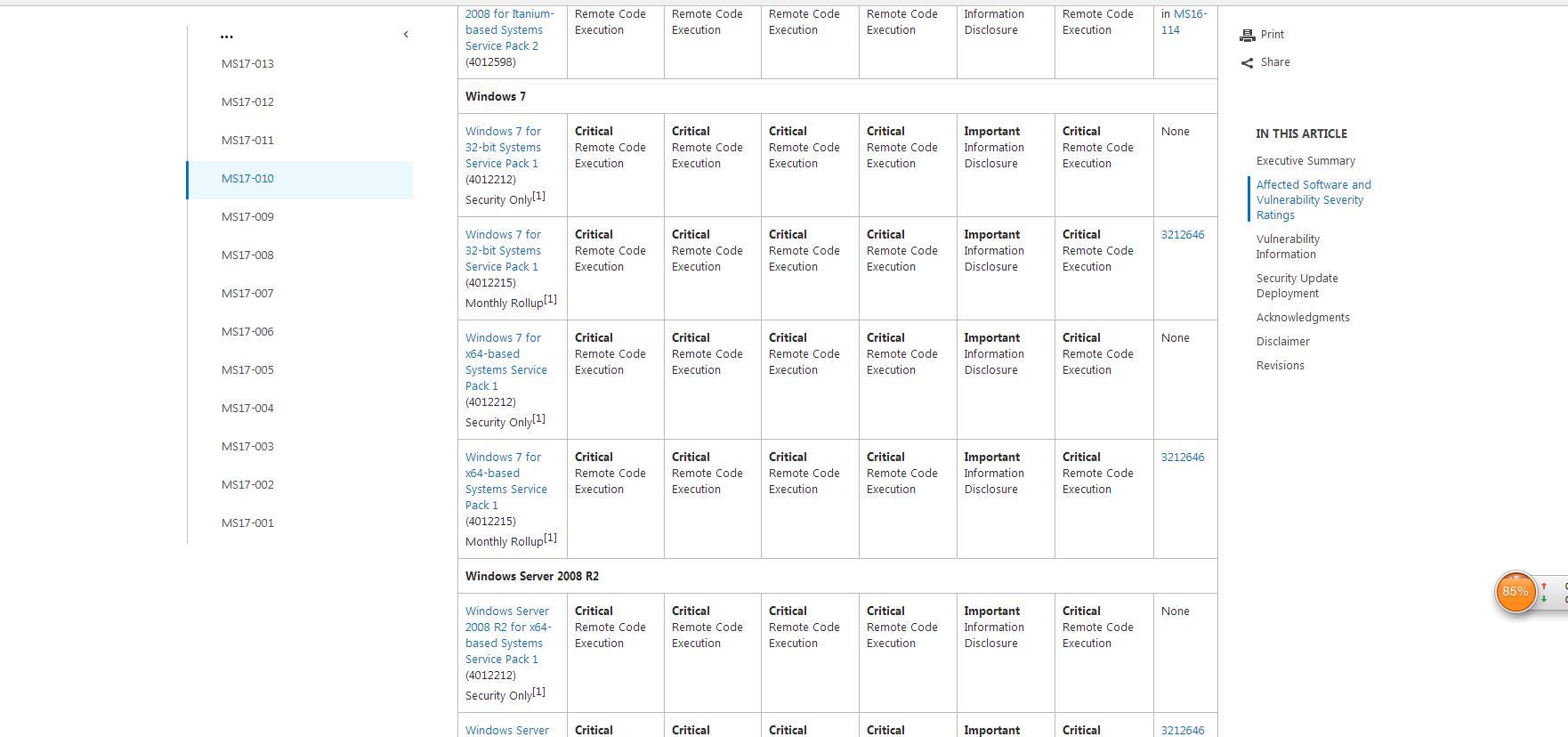 (内网测试)Eternalblue(MS17-010)测试windows 7 sp1 64位 - 知乎