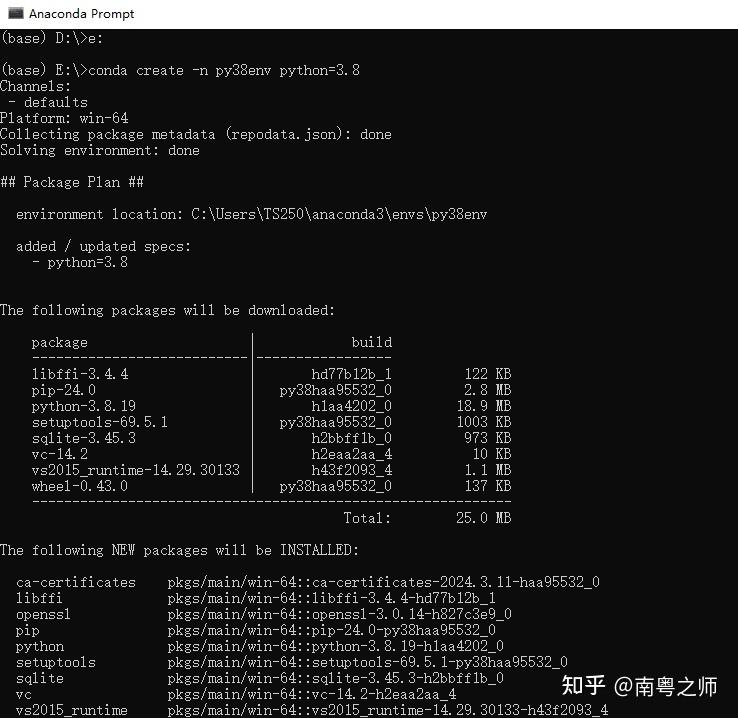  windows anaconda python3 8 