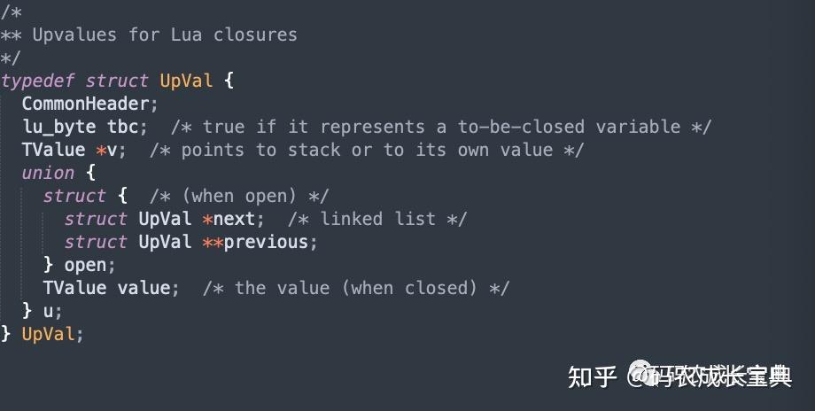 Lua Up Values Lua5.4 源码剖析——基本数据类型 之 Function - 知乎