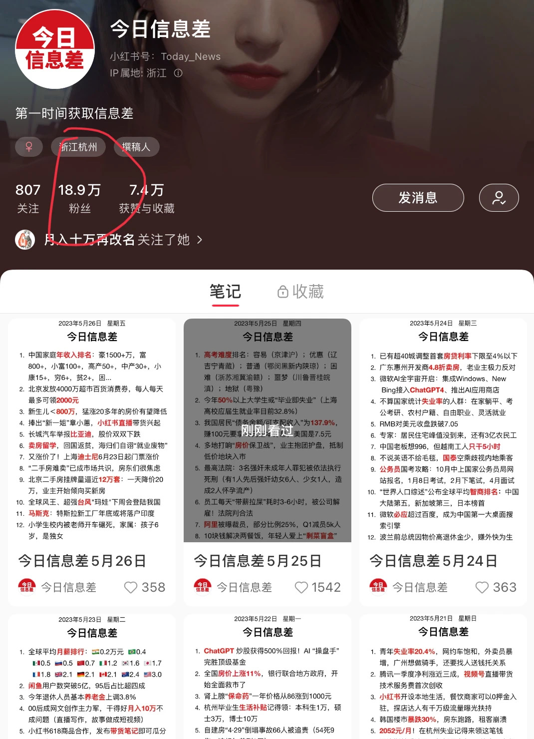 一个月涨粉10w,小红书“信息差搞钱”账号为什么这么火? - 知乎