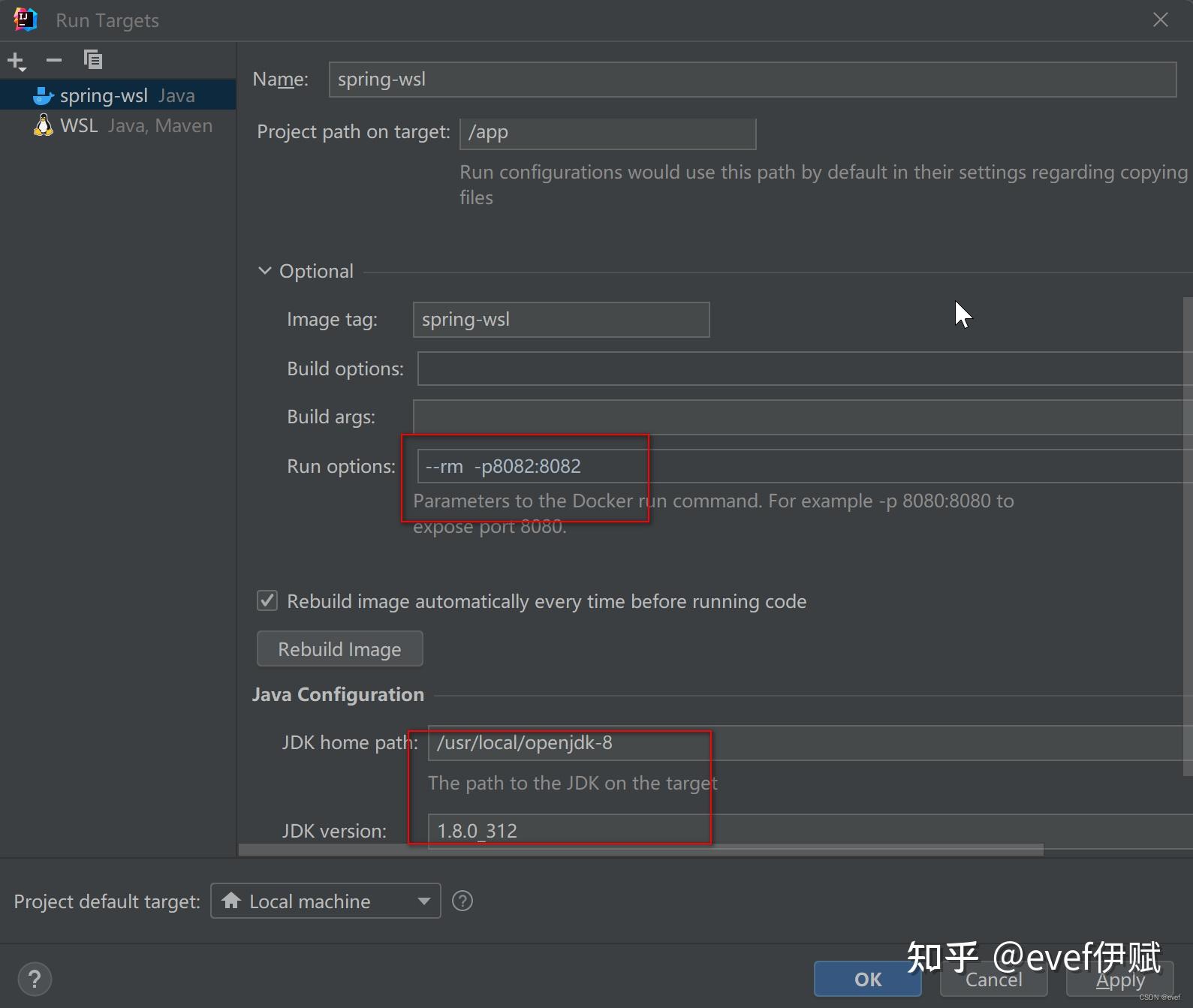  idea idea22 wsl2 jdk maven docker springboot 
