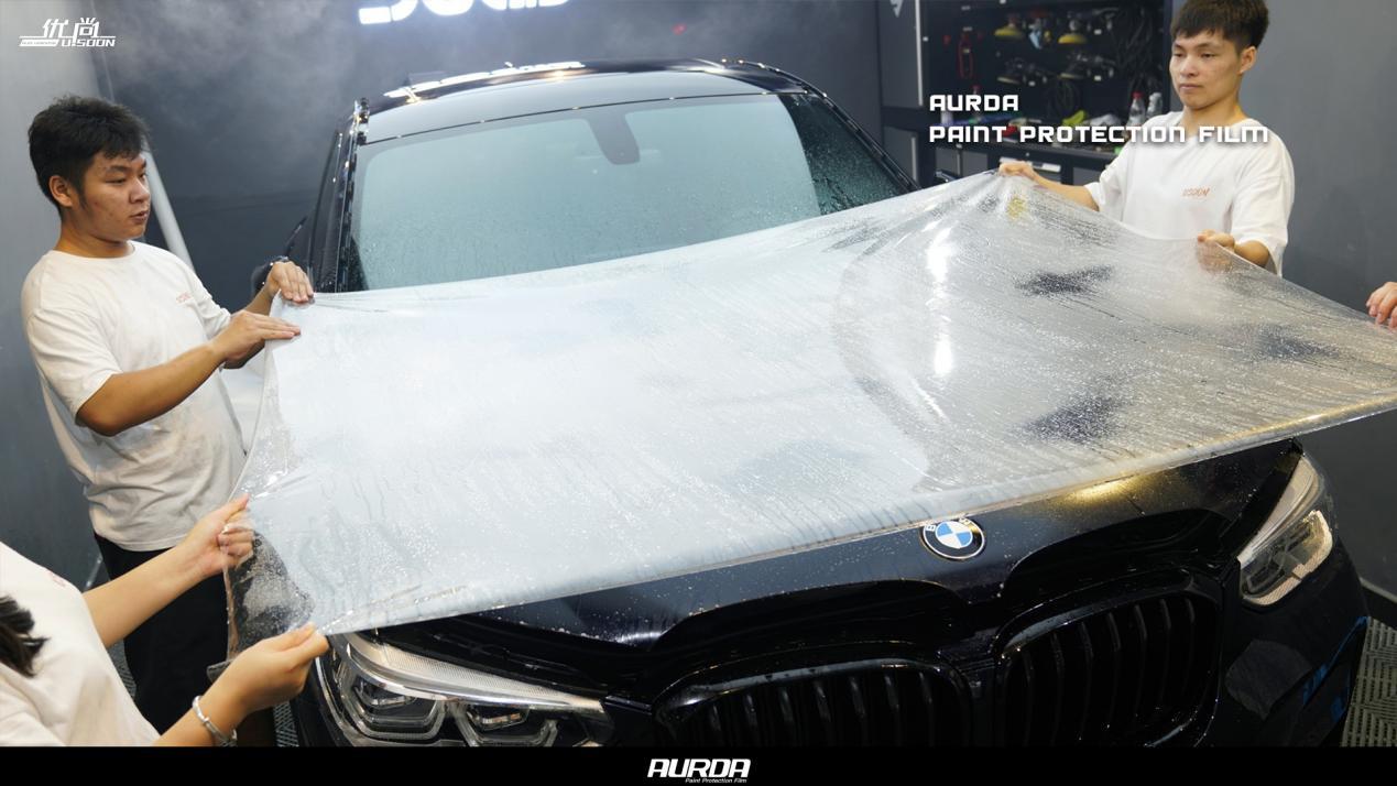 宝马x4艾锐隐形车衣