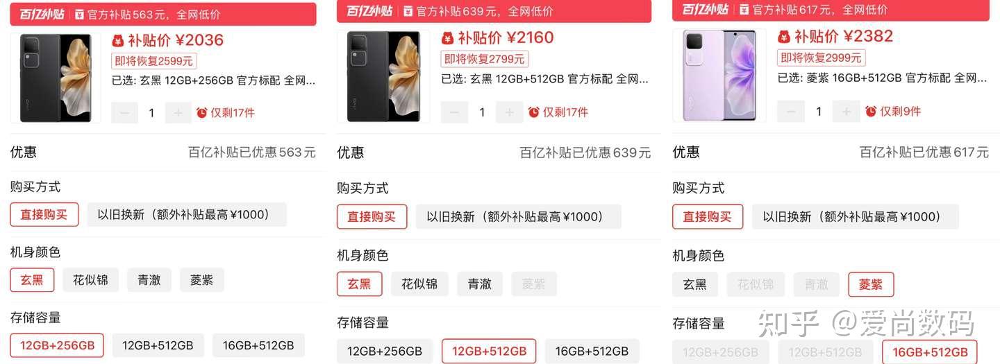 好消息vivos18迎来降价促销最高降价639元