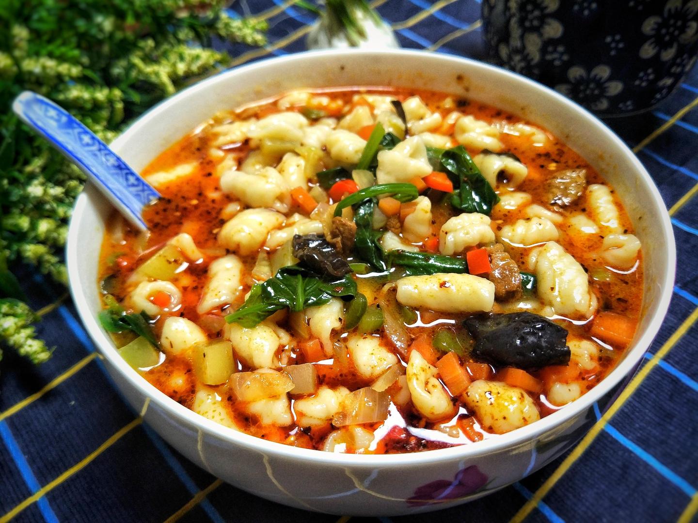 孩子最近迷上这面食,劲道又好吃,养胃还抗饿,每次都能吃两碗!