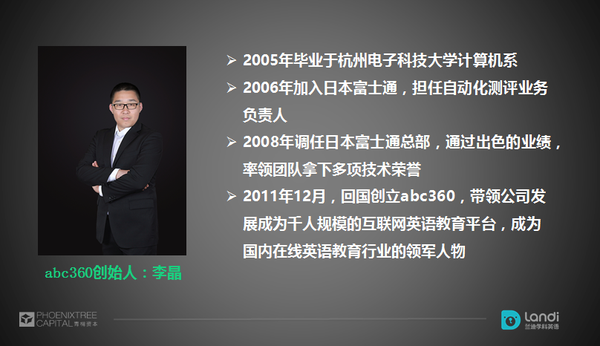 abc360兰迪学科英语李晶小班课与1对1业务不会互相取代而是长期共存