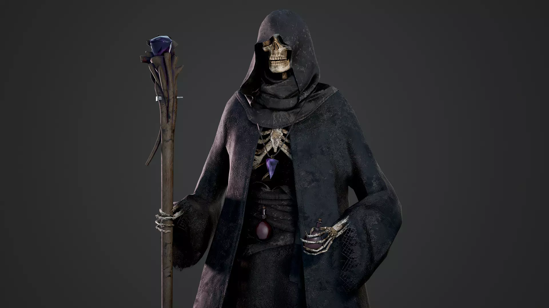 unity资源商店大促:skeleton mage(骷髅法师)unity资源商店大促:low
