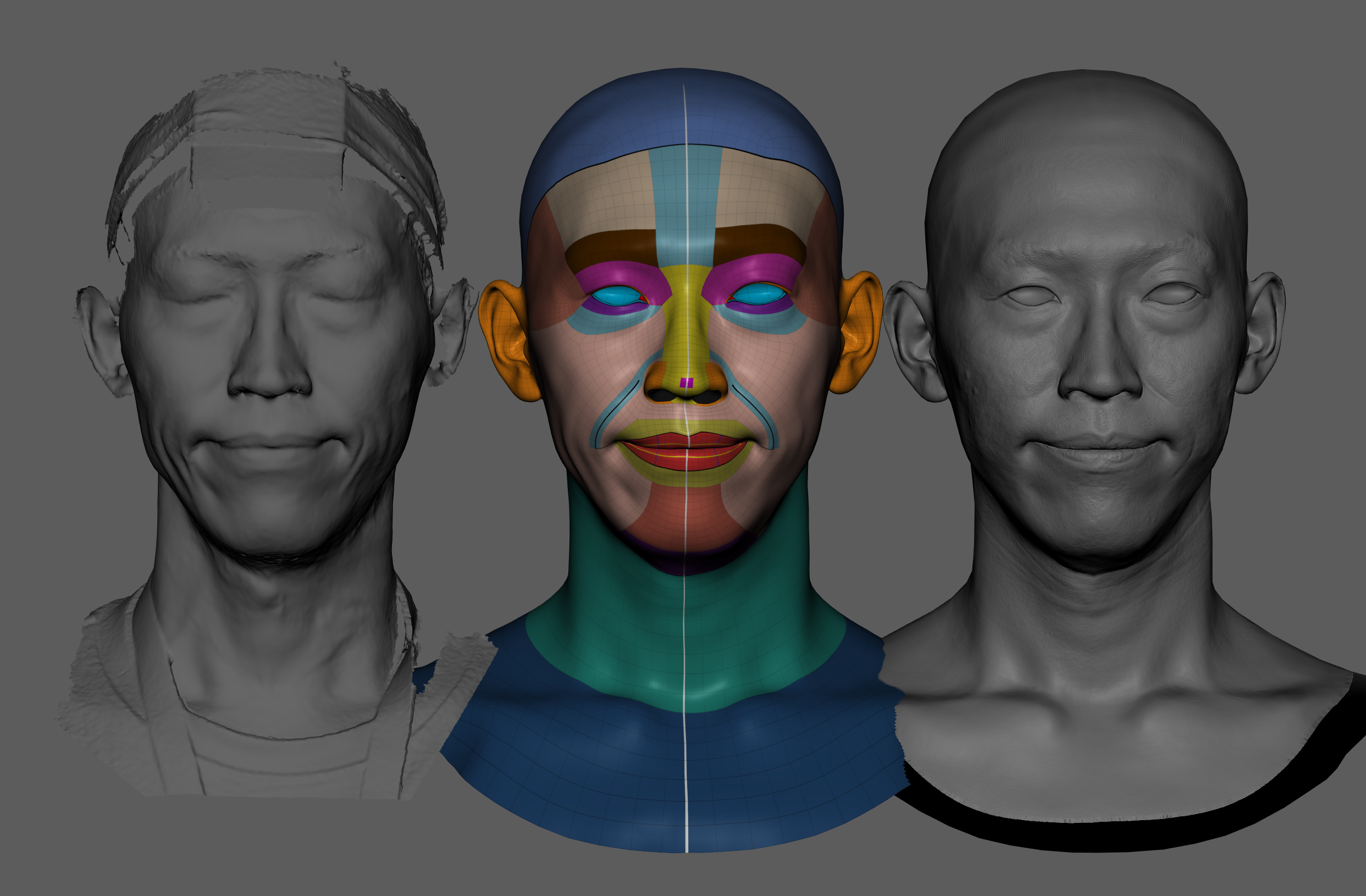 高级角色模型师:赵旭光