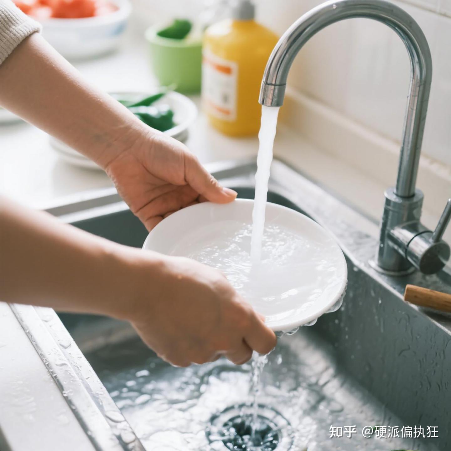 为什么洗碗机只是喷水却能洗干净?