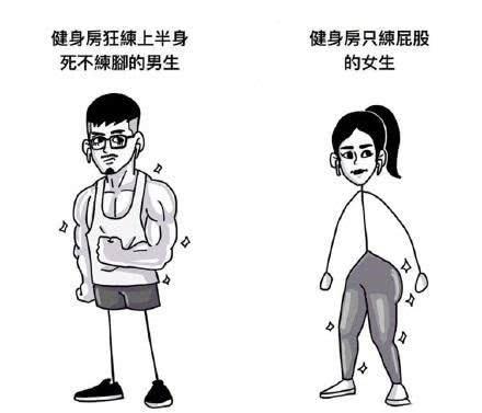 只练上半身的男生 和 只练下半身的女生 会有 怎样的后果 知乎