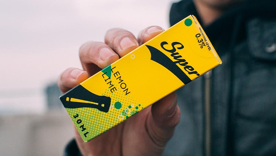 小清新饮料supersoda柠檬汽水烟油体验