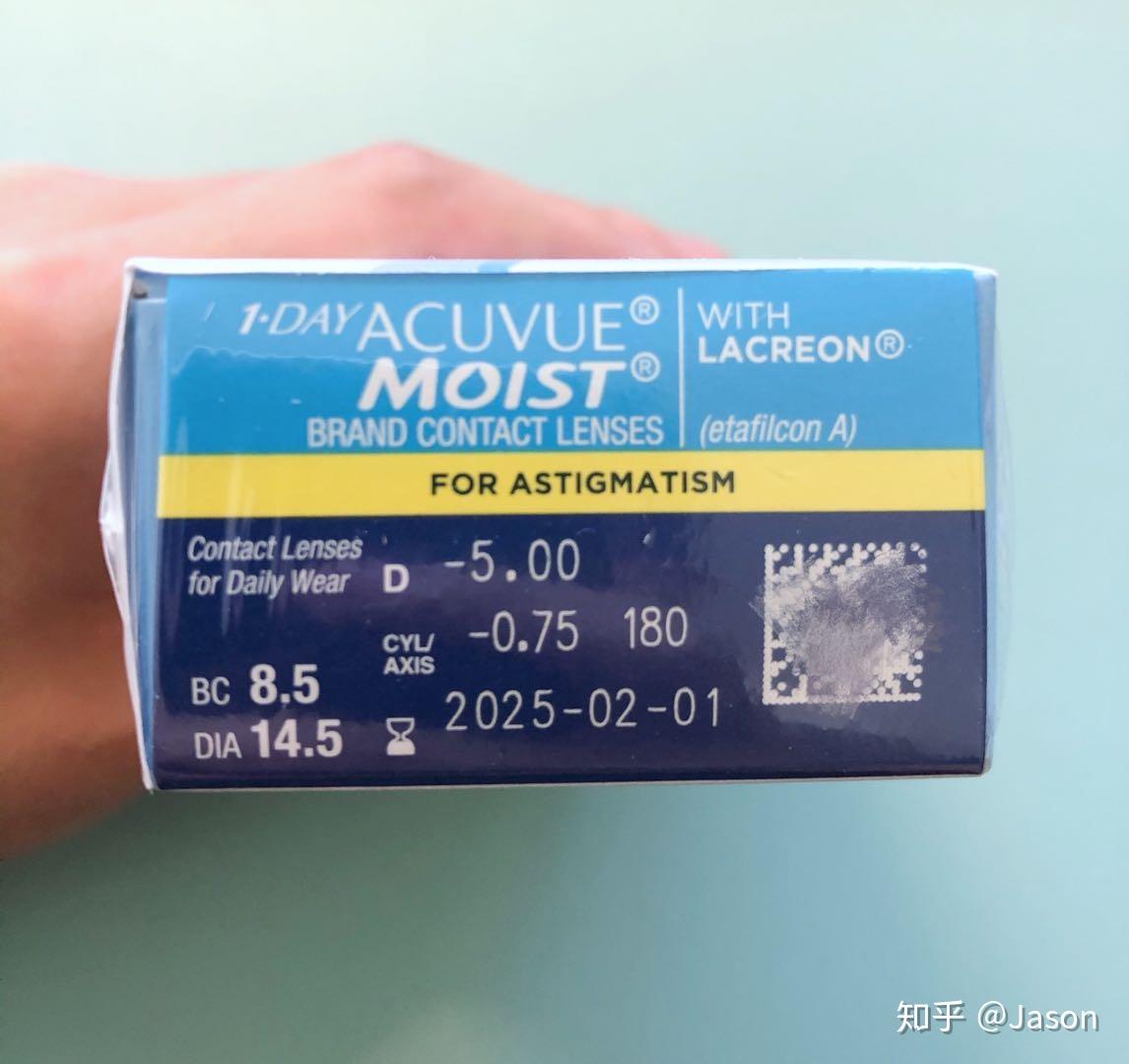 强生舒日日抛散光片 1-DAY MOIST FOR ASTIGMARISM 测评 - 知乎