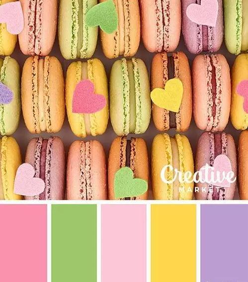 15组完美的夏天清新配色方案