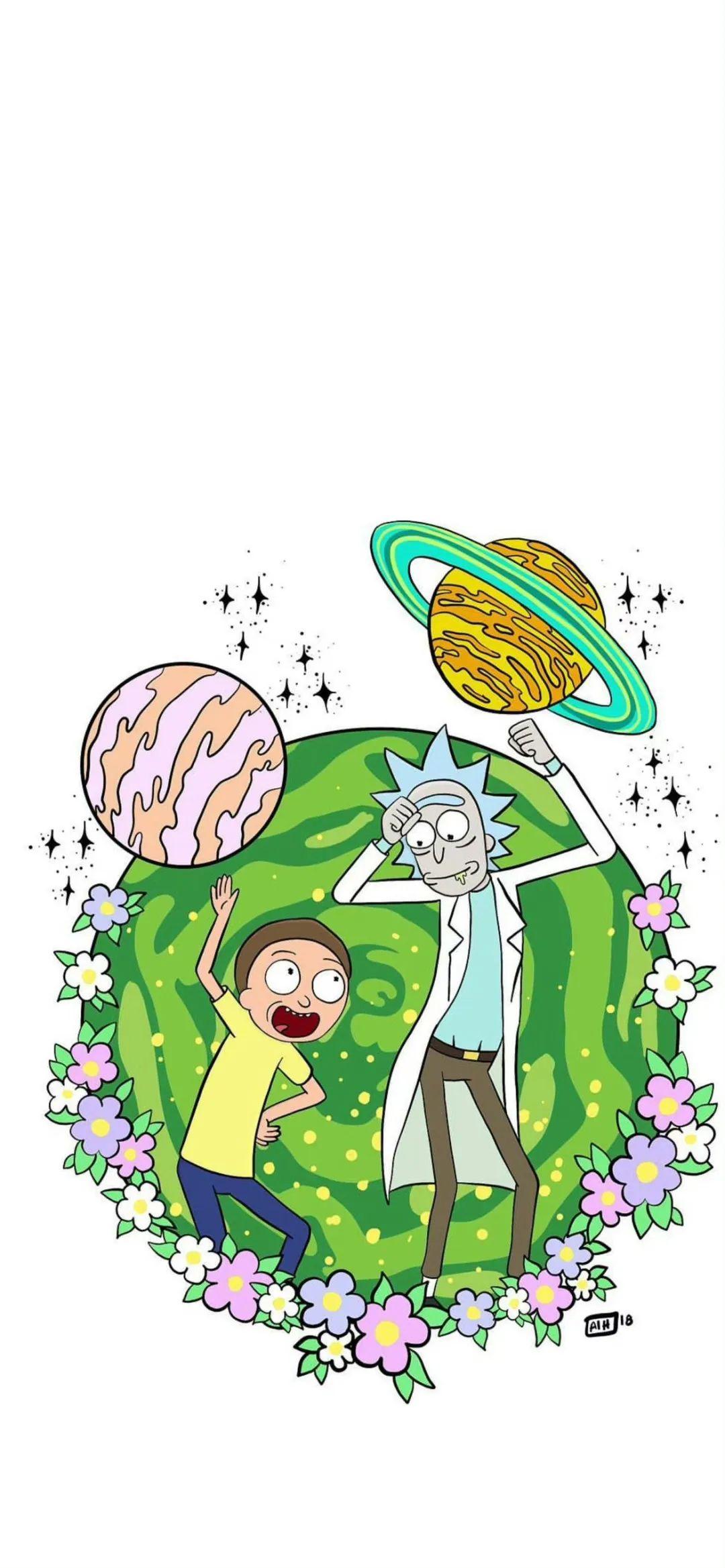 230826期 瑞克和莫蒂61龙珠原画壁纸61恶搞壁纸 - 知乎