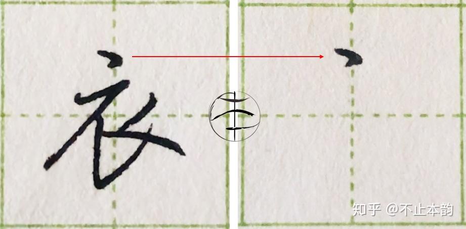 练字方法(单字)【不止本韵】 - 知乎