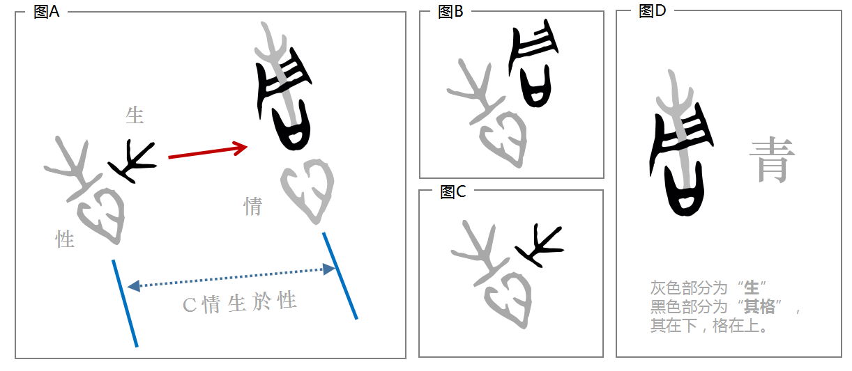 情字的演变过程图片