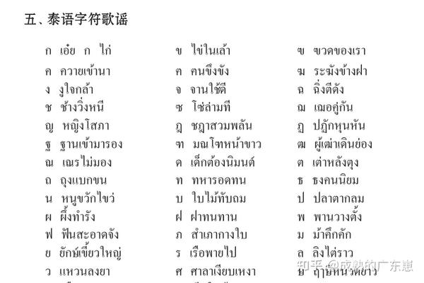 基础泰语1 บทที่ 14 第十四课 语音小结 章节结构拆解 - 知乎