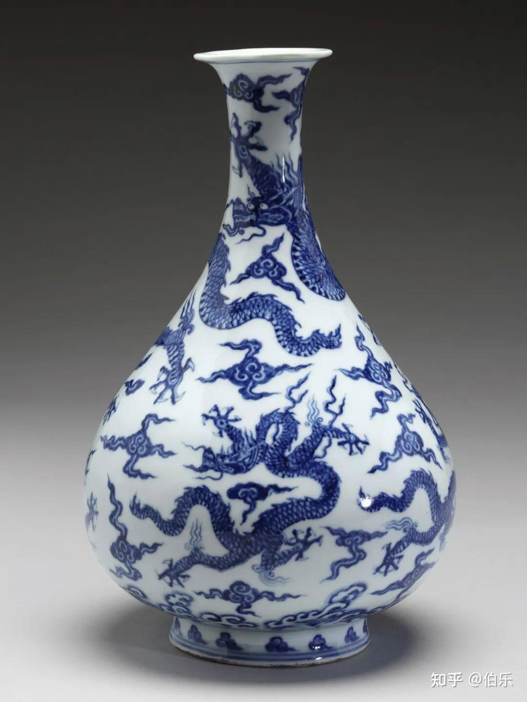 清雍正仿宣窑青花花间行龙大胆瓶｜北京博美2025十周年秋拍- 知乎