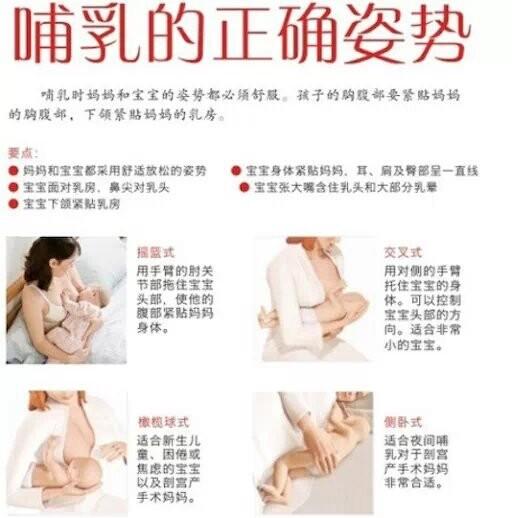 挤母乳手法图片