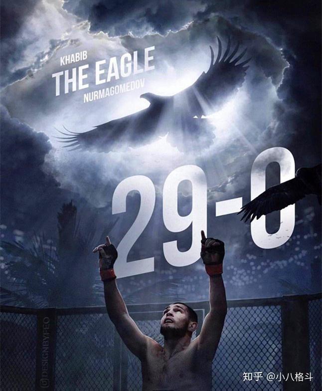 小鹰哈比布碾压了盖奇战绩刷新290无可争议的轻量级冠军