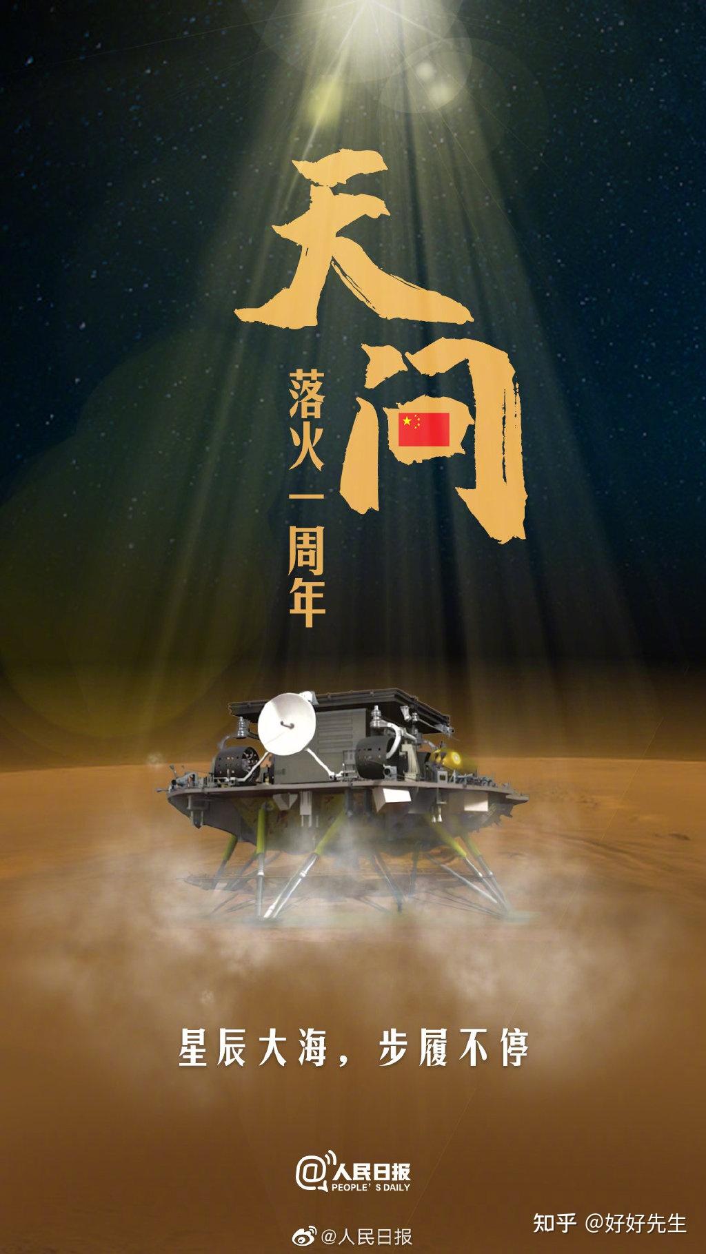 “天问一号”着陆火星一周年,致敬航天精神 - 知乎