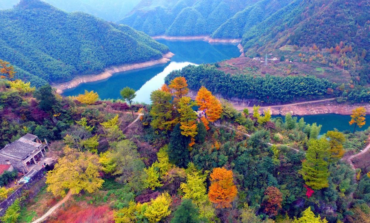 宁波四明山风景区图片