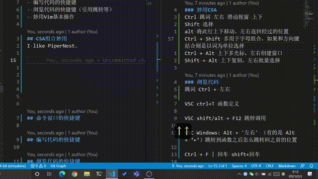 这些 VS Code 快捷键太好用,忍不住录了这34张gif动图 - 知乎