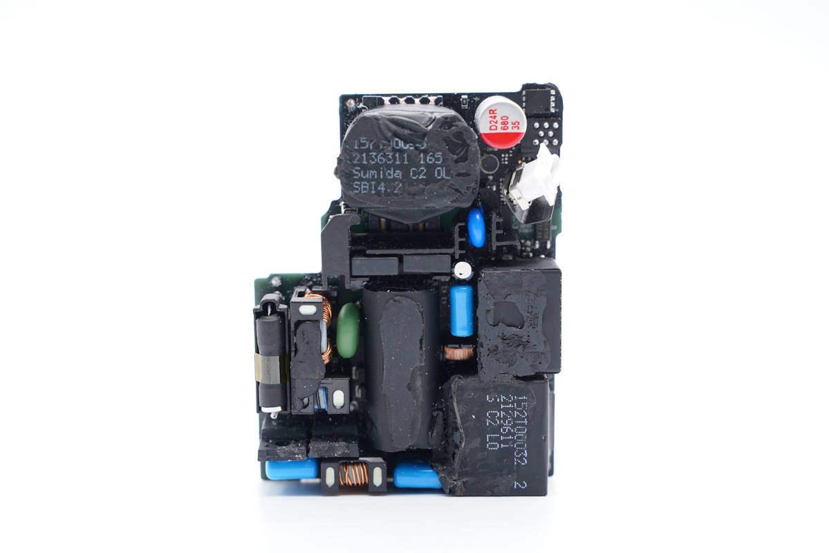 拆解报告apple苹果新款macbookpro16标配140w氮化镓充电器a2452