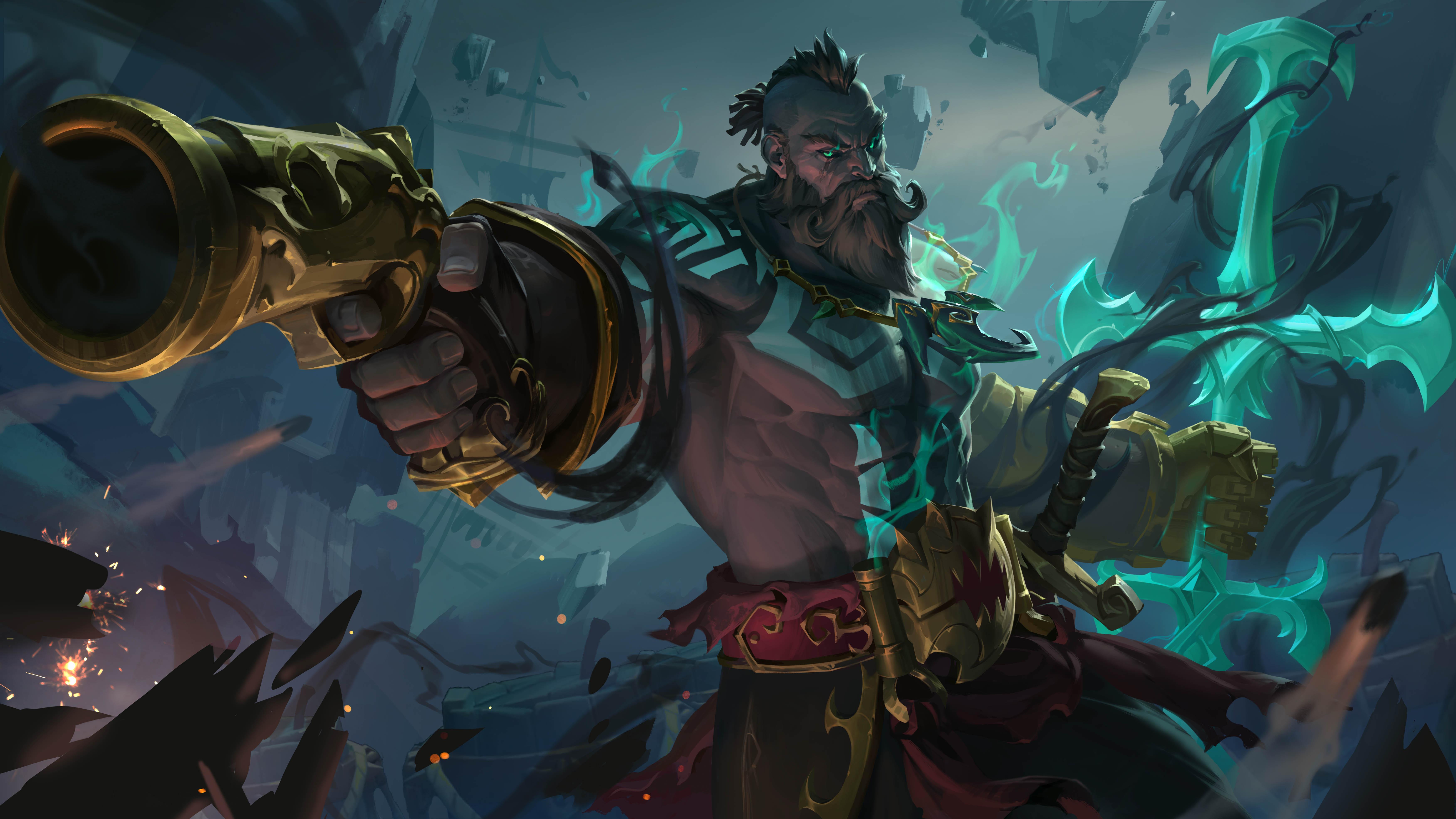 英雄联盟日蚀月蚀骑士系列皮肤原画月蚀骑士赛娜至臻黑潮亚索破败主题