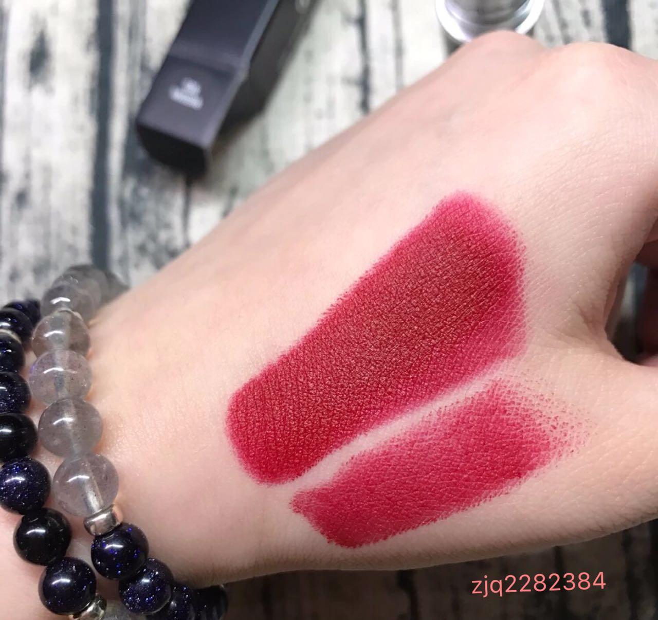 mac口红手臂试色15只