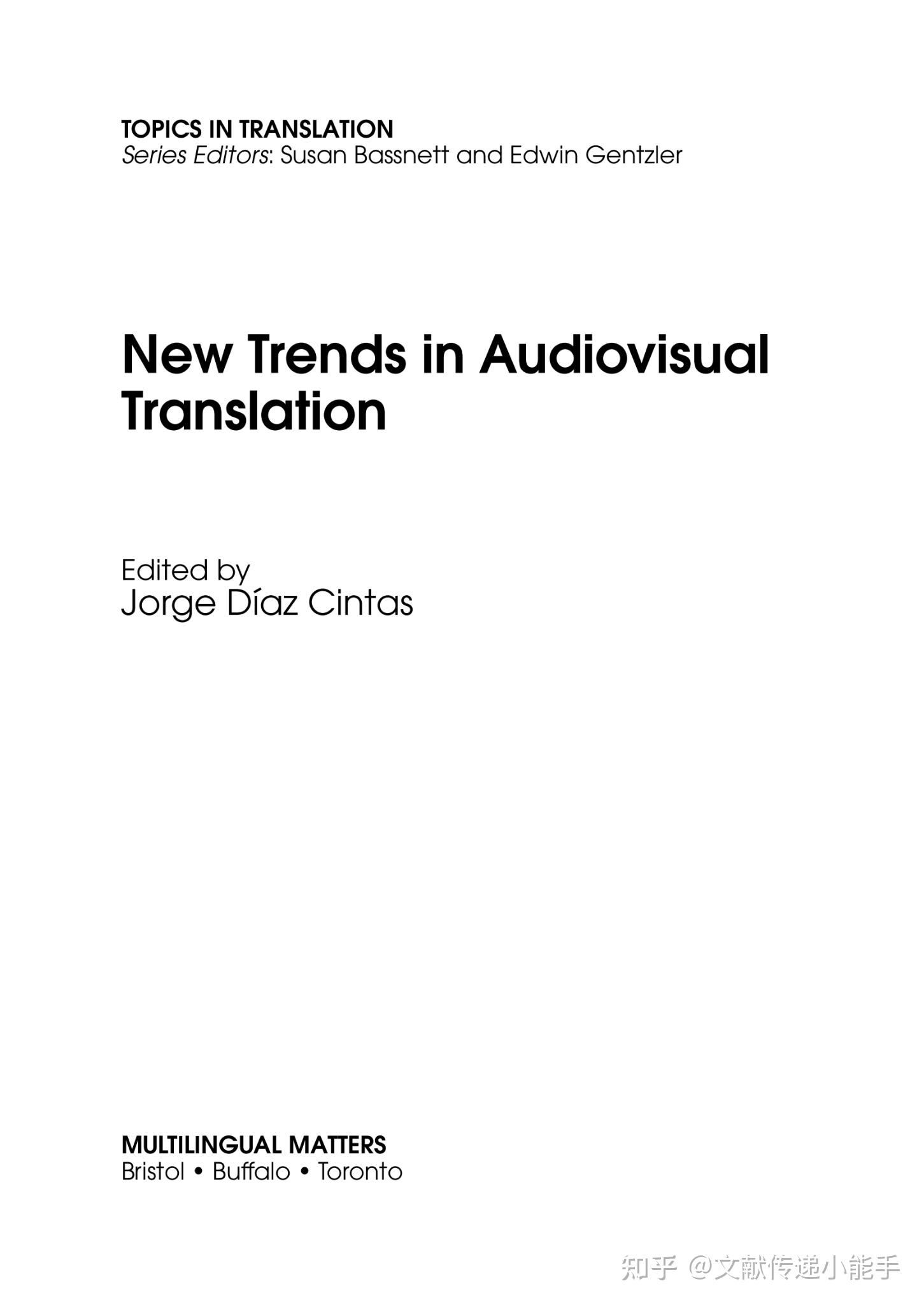 new-trends-in-audiovisual-translation-by-jorge-daz-cintas-2009