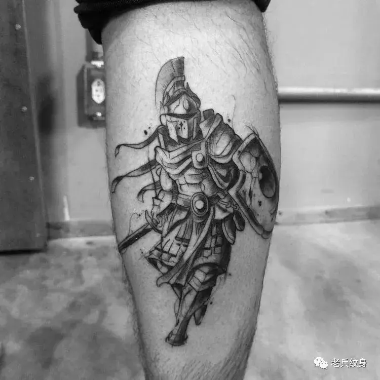 纹身素材——骑士
