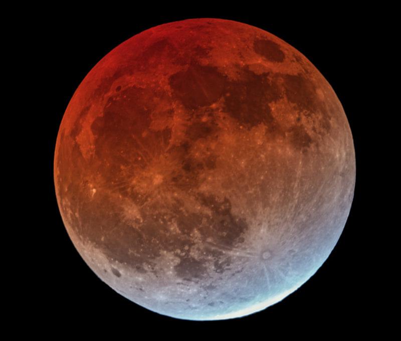 准备好今晚拍摄580年来最大的月偏食了吗看看天文摄影