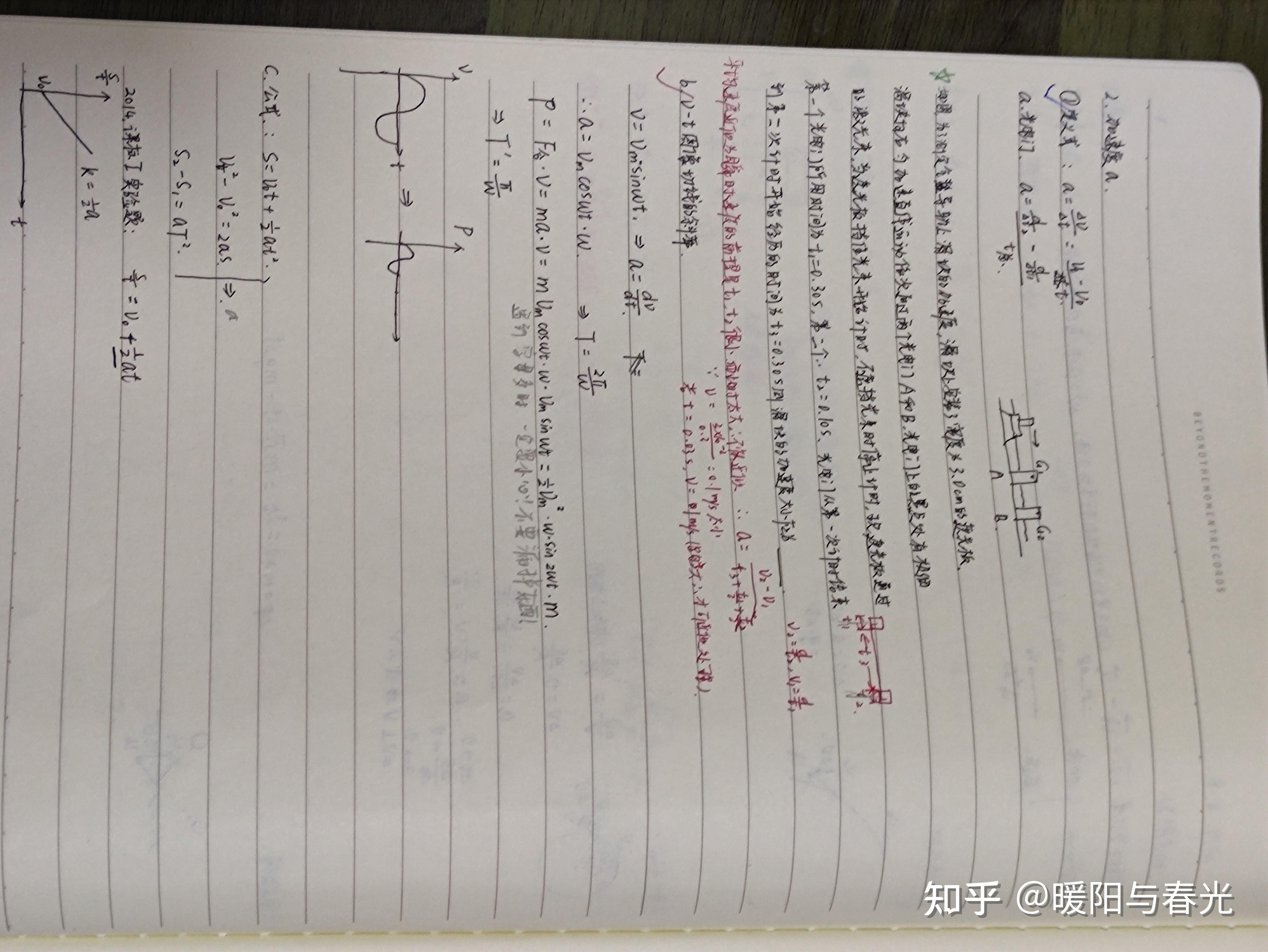 高三物理总复习学霸笔记