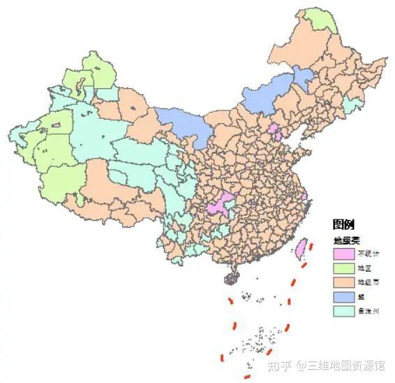【数据分享】20-23年全国行政区划边界矢量数据(省、地级市、区县、乡镇、村级) - 知乎