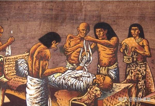 前3000年的古埃及,而已知最古老的缝合是在公元前1100年的木乃伊身上