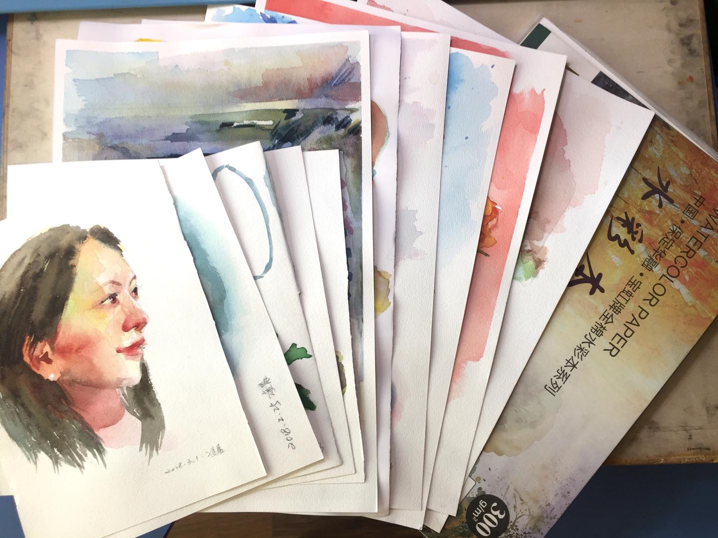 水彩新手的一个月能画到什么程度 永山裕子临摹 知乎