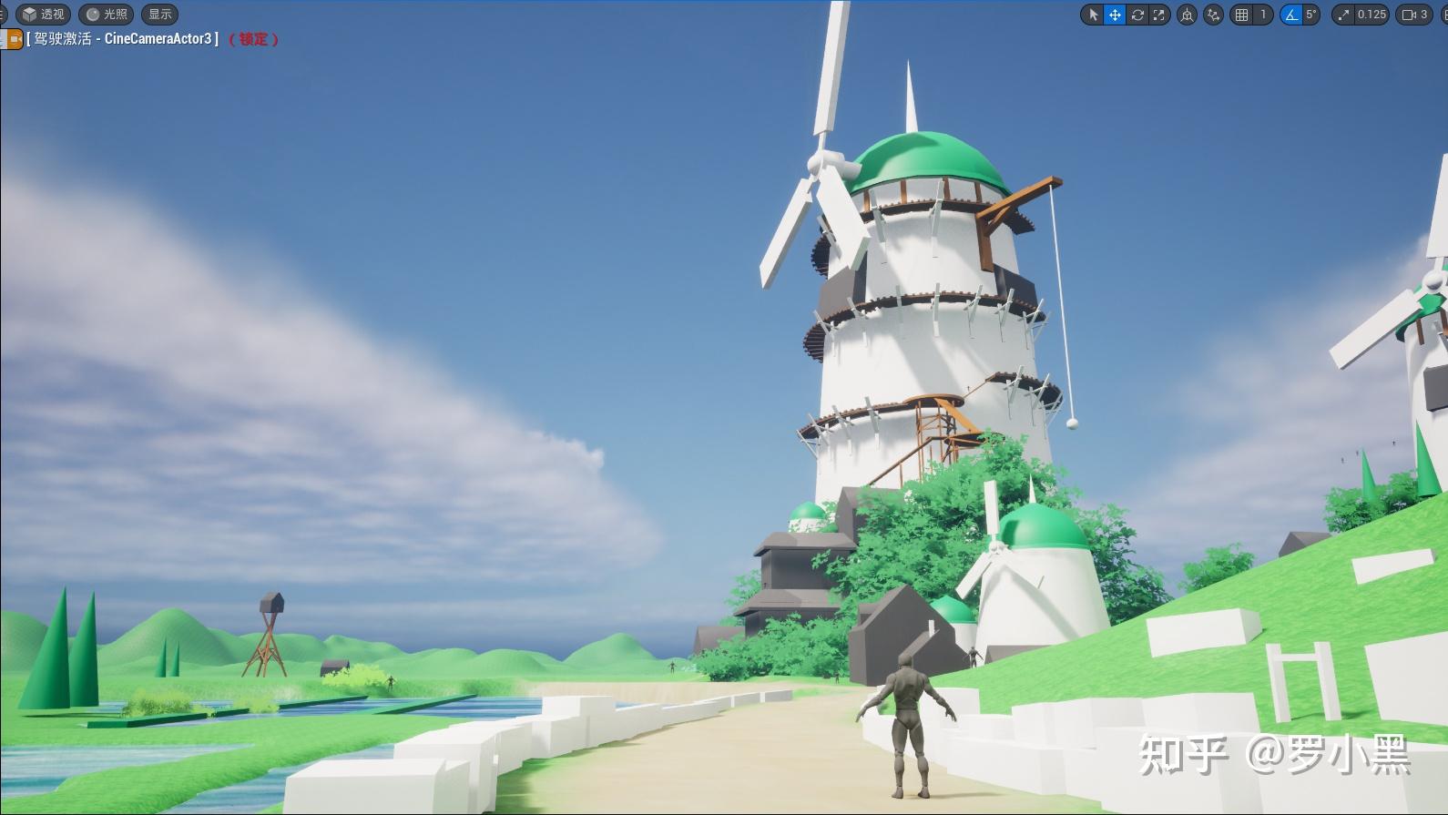 UE风格化场景制作——第一章:原画、白盒和简要流程 - 知乎