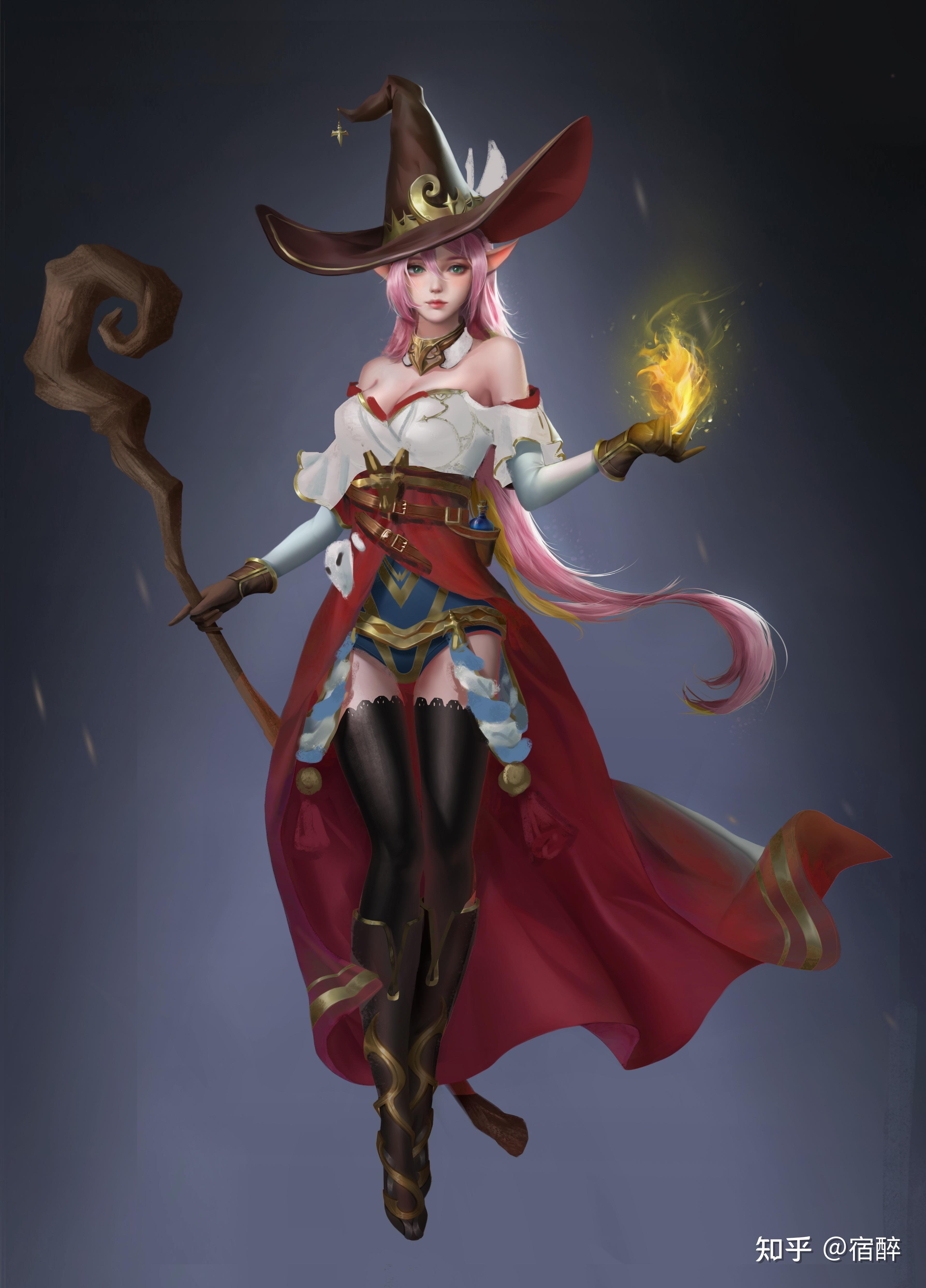 原画测试题被老板说作品太新手,请问大佬们有哪些问题,转场景来的急吗