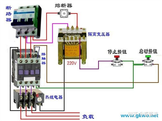 cjx1-9/22接触器接线图图片