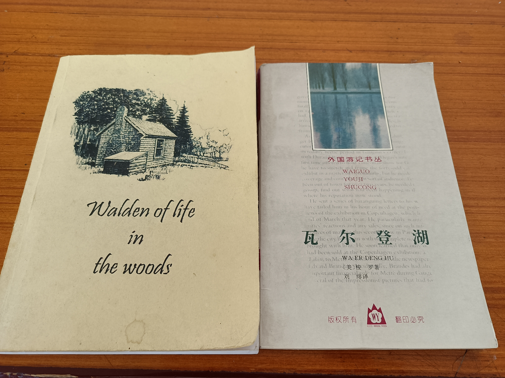 我花23买到了1996刘绯译《瓦尔登湖》 - 知乎