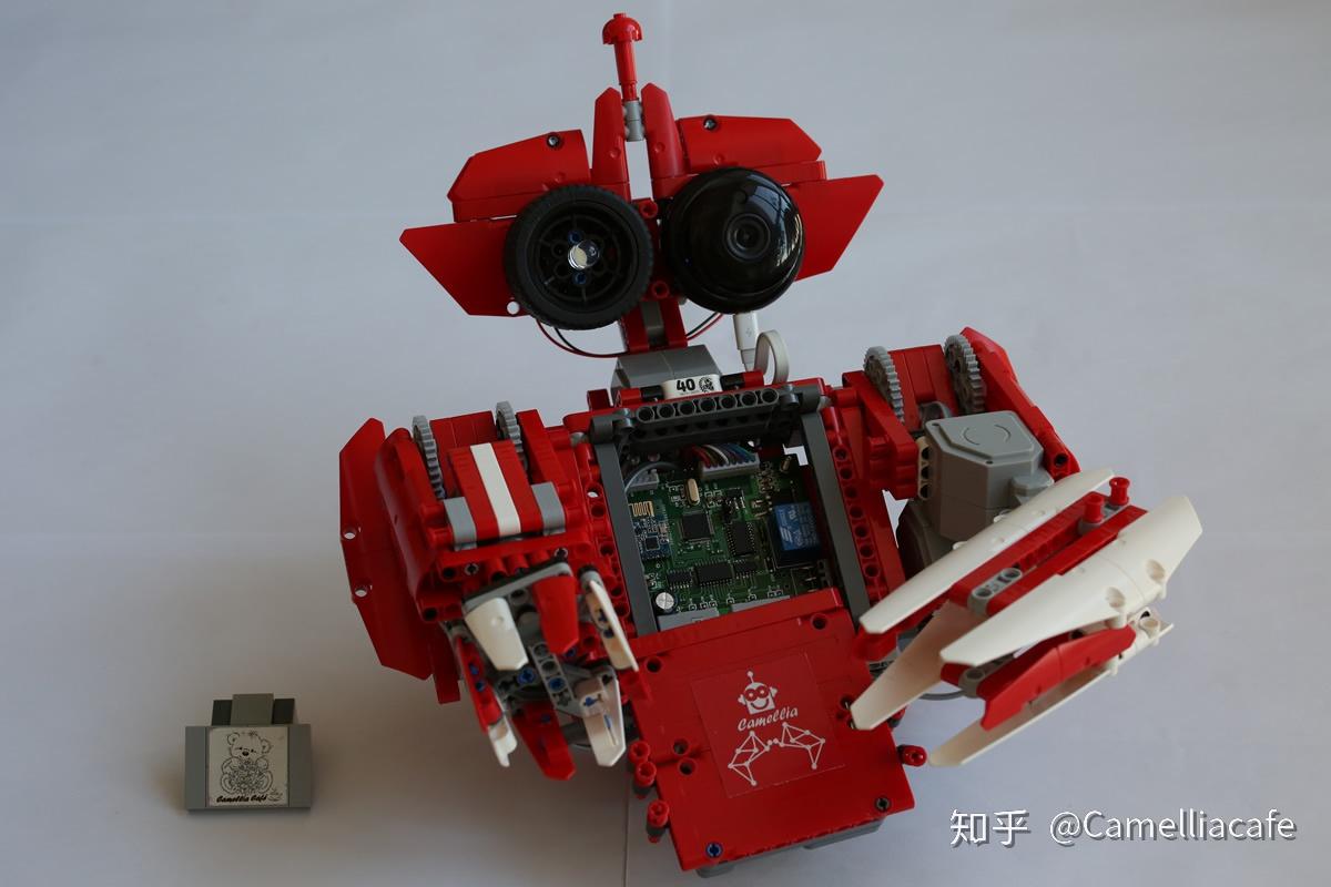 用樂高搭建伺服仿生獸機器人legoservostrandbeestdroid