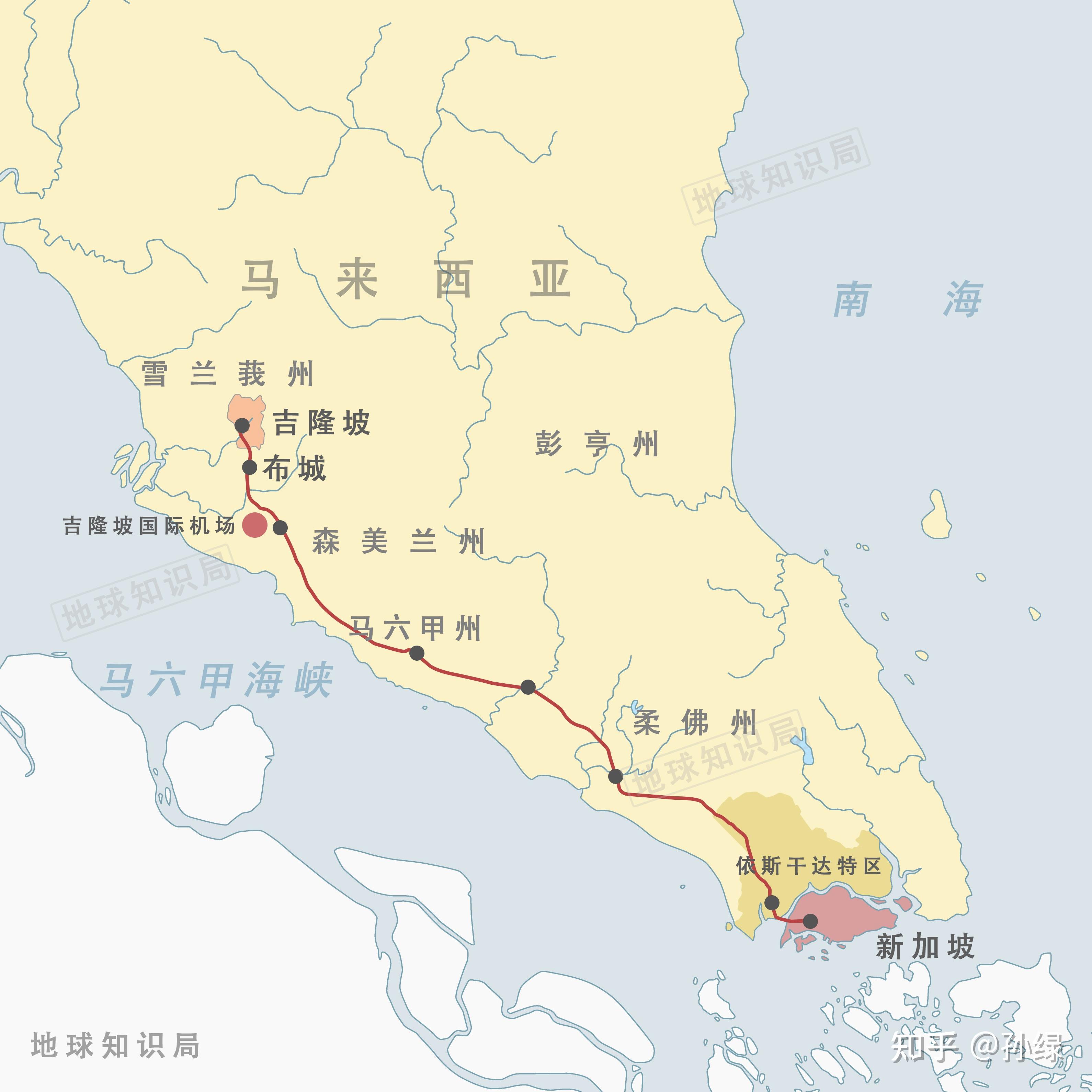 马六甲地图中文版图片